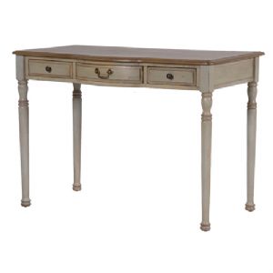 Vieux Olive Green Aged Console Desk